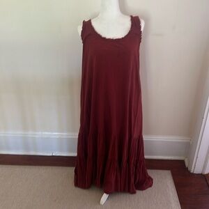 Caslon size L tea dress in burnt orange - dress it up or down - great condition!